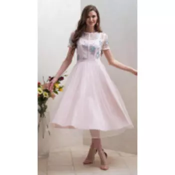 Платье Condra-4315 В цвете: Розовый; Размеры: 50,46,48,44,42