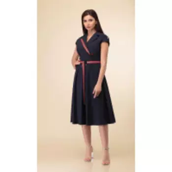 Платье Дали-3460 В цвете: Синий; Размеры: 50,52,48,54,44