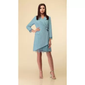 Платье Дали-3469 В цвете: Зеленый; Размеры: 50,52,46,48