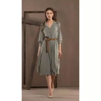 Платье Deesses-1007 В цвете: Серый; Размеры: 50,46,44