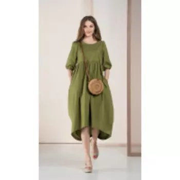 Платье Deesses-1058 В цвете: Зеленый; Размеры: 44