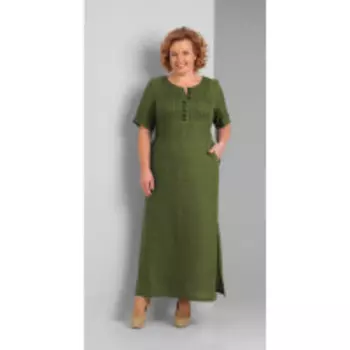 Платье Диамант-1287 В цвете: Зеленый; Размеры: 58,60,54