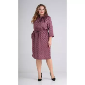 Платье Диамант-1588 В цвете: Розовый; Размеры: 52