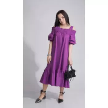 Платье ElPaiz-423/1 В цвете: Фиолетовый; Размеры: 46,44,42