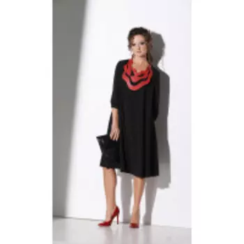 Платье ElPaiz-553/1 В цвете: Черный; Размеры: 50,52,54