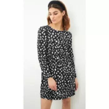 Платье EMBER-e104 В цвете: Черный, Разноцветный; Размеры: 46,42