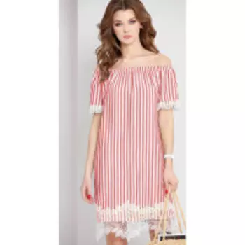 Платье EOLA-1662 В цвете: Красный; Размеры: 46,44