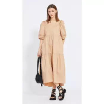 Платье EOLA-2012/1 В цвете: Бежевый; Размеры: 50,52,46,48,54,44