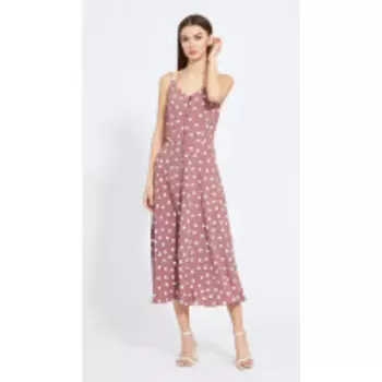 Платье EOLA-2027 В цвете: Коричневый; Размеры: 46,48,44