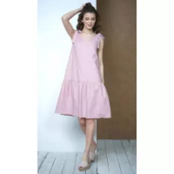 Платье Fantazia Mod-3474 В цвете: Розовый; Размеры: 46,48,44,42