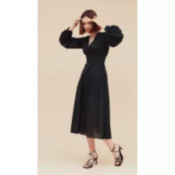 Платье Favorini-21603 В цвете: Черный; Размеры: 46,48,44,42