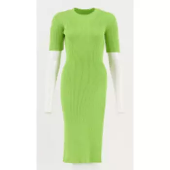 Платье Favorini-31522/1 В цвете: Зеленый; Размеры: 48,42