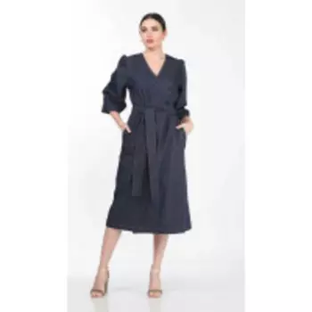 Платье Foxy Fox-272 В цвете: Синий; Размеры: 50,52,46,48,54,44