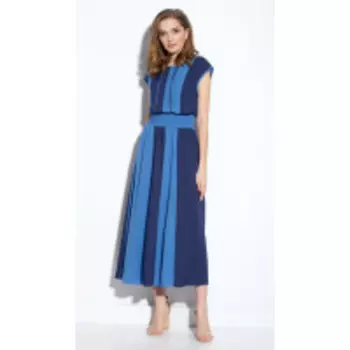 Платье Gizart-1159с1 В цвете: Синий; Размеры: 50,48
