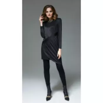 Платье Gizart-7401 В цвете: Черный; Размеры: 46,48,44,42