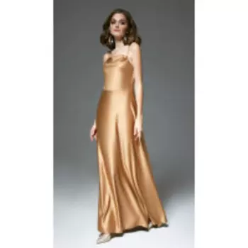 Платье Gizart-7416 В цвете: Бежевый, Желтый; Размеры: 46,48,44,42