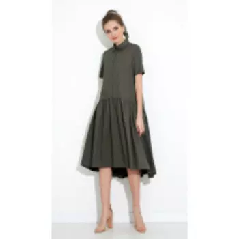 Платье Gizart-7705з В цвете: Зеленый; Размеры: 50,46,48,44