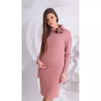 Платье Golden Valley-4520 В цвете: Розовый; Размеры: 50,48,44