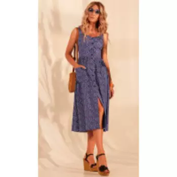 Платье Golden Valley-4673 В цвете: Синий; Размеры: 46,48,44,42