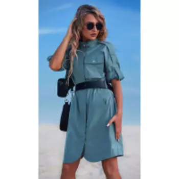 Платье Golden Valley-4726/1 В цвете: Зеленый; Размеры: 46,48,44,42