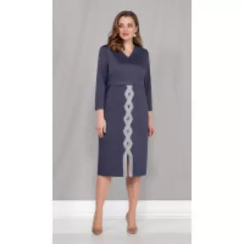 Платье Ивелта плюс-1728 В цвете: Фиолетовый; Размеры: 56,52,54