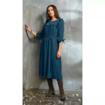 Платье JeRusi-20119/1 В цвете: Синий; Размеры: 50,52,46,48