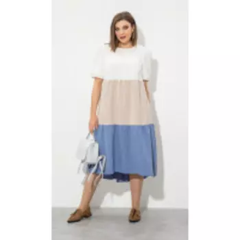 Платье JeRusi-2103 В цвете: Разноцветный; Размеры: 56,50,52,54