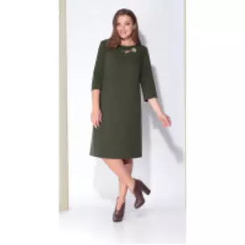 Платье КаринаДелюкс-В-184 В цвете: Зеленый; Размеры: 50,52