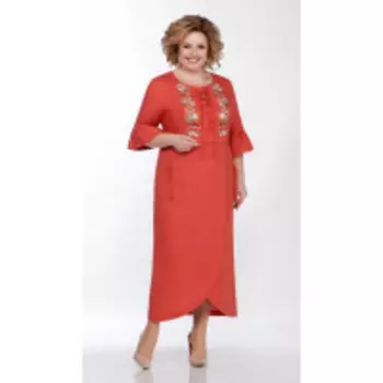 Платье La Kona-1285/2 В цвете: Красный; Размеры: 56,52,54