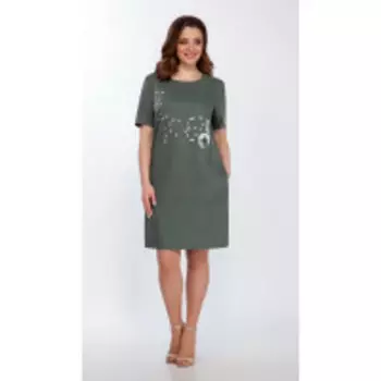 Платье La Kona-1372 В цвете: Зеленый; Размеры: 50,52,48