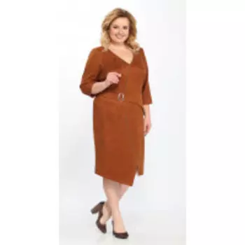 Платье Lady Secret-3546 В цвете: Коричневый; Размеры: 58