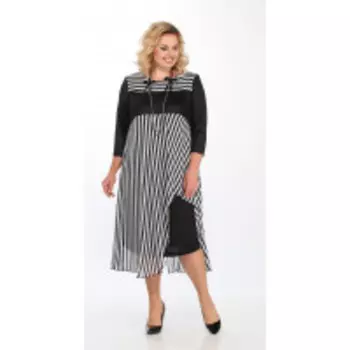 Платье Lady Secret-3608 В цвете: Черный; Размеры: 56