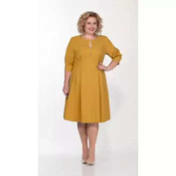 Платье Lady Secret-3660 В цвете: Желтый; Размеры: 56,52,54