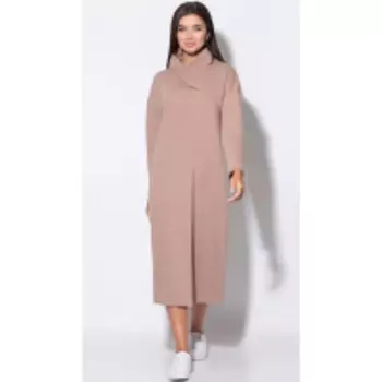 Платье LeNata-11156 В цвете: Бежевый; Размеры: 46,48,44