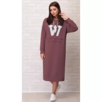 Платье LIMO-10021/1 В цвете: Фиолетовый; Размеры: 46,48,44