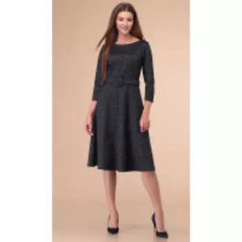 Платье Линия-Л-1822 В цвете: Черный; Размеры: 50,52,48