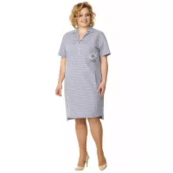 Платье Линия-Л-Б-1570 В цвете: Серый; Размеры: 56,58,54