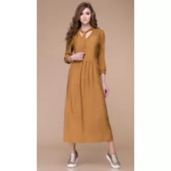 Платье Линия-Л-Б-1709/1 В цвете: Оранжевый; Размеры: 46,48,44