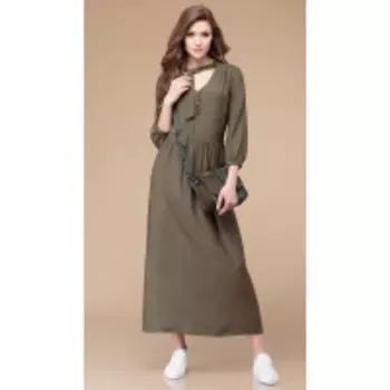 Платье Линия-Л-Б-1709 В цвете: Зеленый; Размеры: 46,48,44