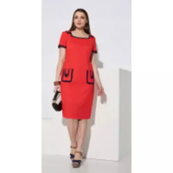 Платье Lissana-3746 В цвете: Красный; Размеры: 50