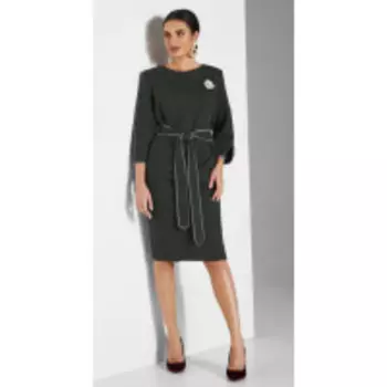 Платье Lissana-3804/1 В цвете: Зеленый; Размеры: 50,52,54