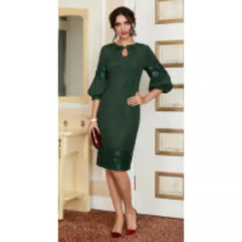 Платье Lissana-3853 В цвете: Зеленый; Размеры: 54