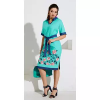 Платье Lissana-4029 В цвете: Зеленый; Размеры: 52