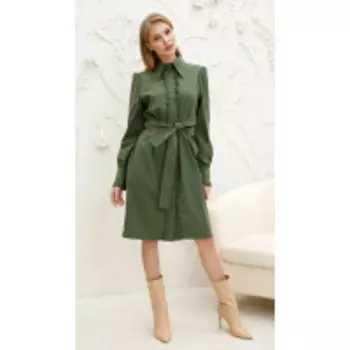 Платье LOKKA-746 В цвете: Зеленый; Размеры: 50,52,48,44