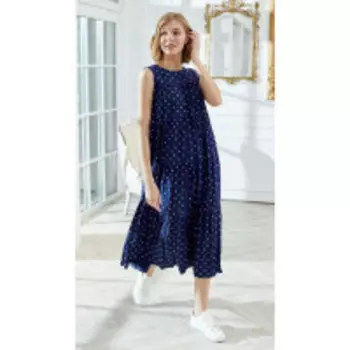 Платье LOKKA-771 В цвете: Синий; Размеры: 46,44