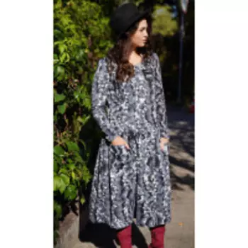 Платье Люше-2482 В цвете: Серый; Размеры: 46