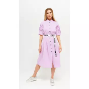 Платье Люше-2581 В цвете: Розовый; Размеры: 50,52,46,48,54,44