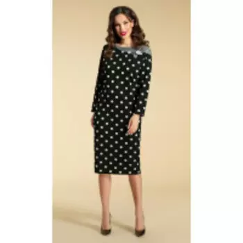 Платье Магия Моды-1809 В цвете: Черный; Размеры: 56,58,54