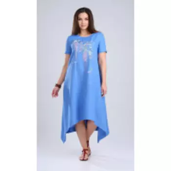 Платье Mali-419-017 В цвете: Голубой; Размеры: 56,58,50,52,48,54