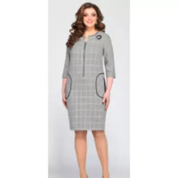 Платье Matini-31047 В цвете: Серый; Размеры: 50,52,54